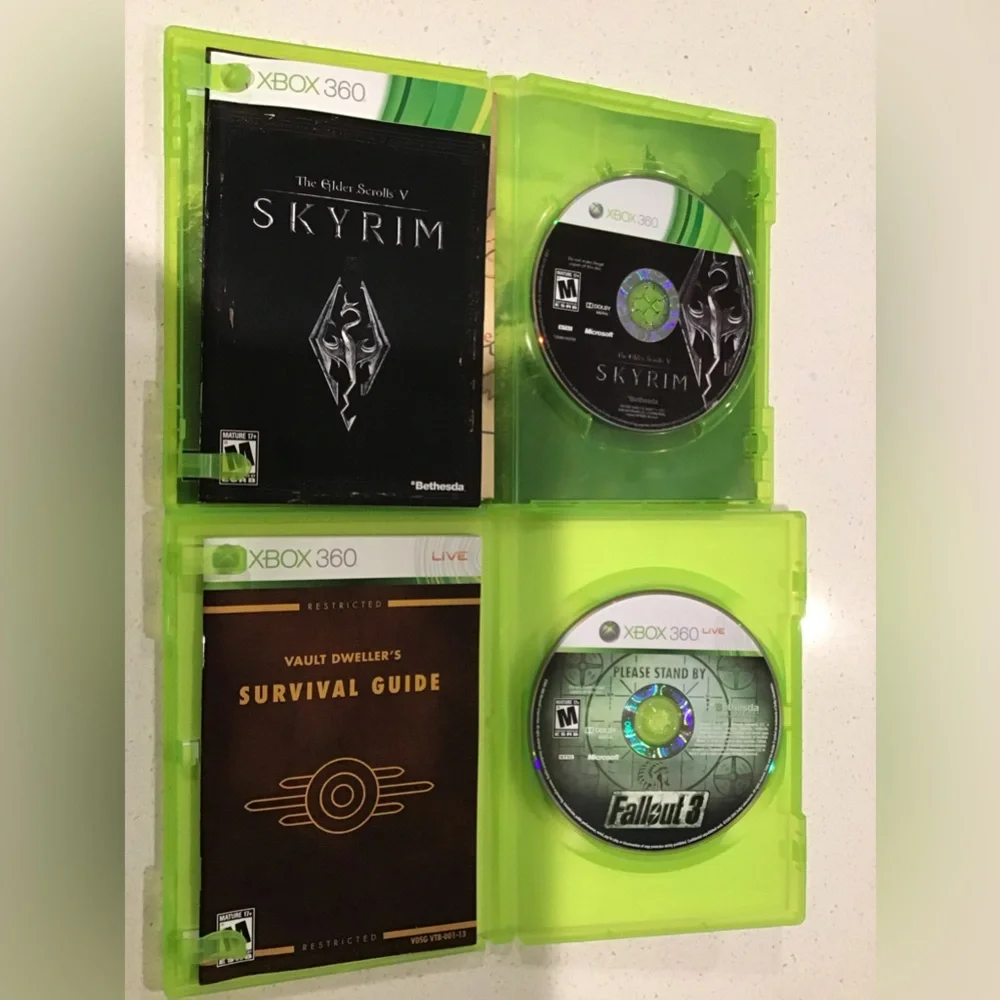 2 XBOX 360 Games